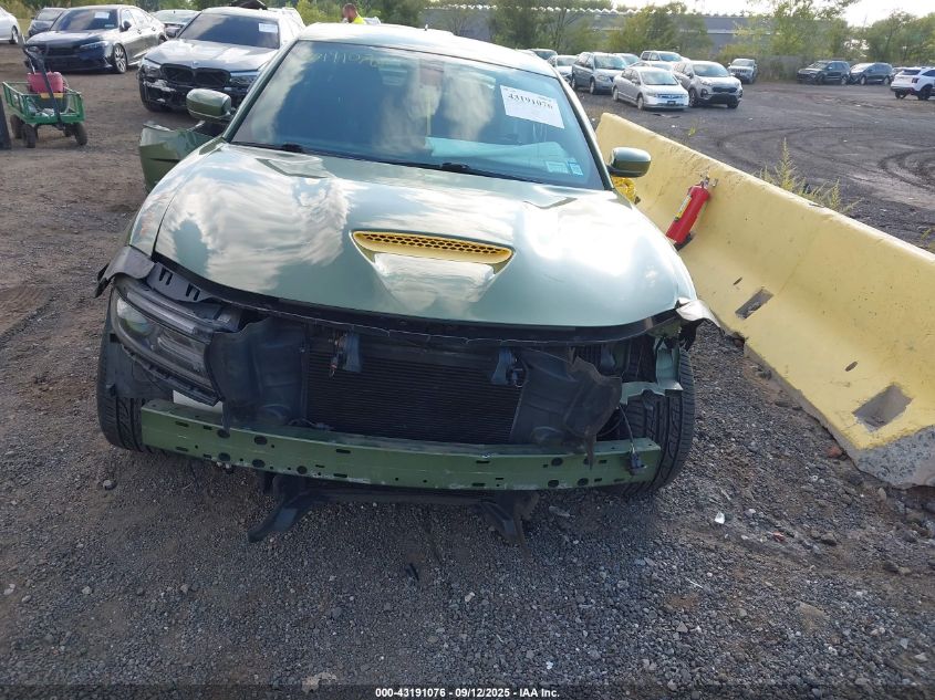 2018 Dodge Charger R/T Scat Pack Rwd VIN: 2C3CDXGJ6JH210810 Lot: 43191076