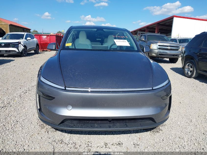 2026 Tesla Model Y Long Range Dual Motor All-Wheel Drive VIN: 7SAYGDED0TA428934 Lot: 43191084