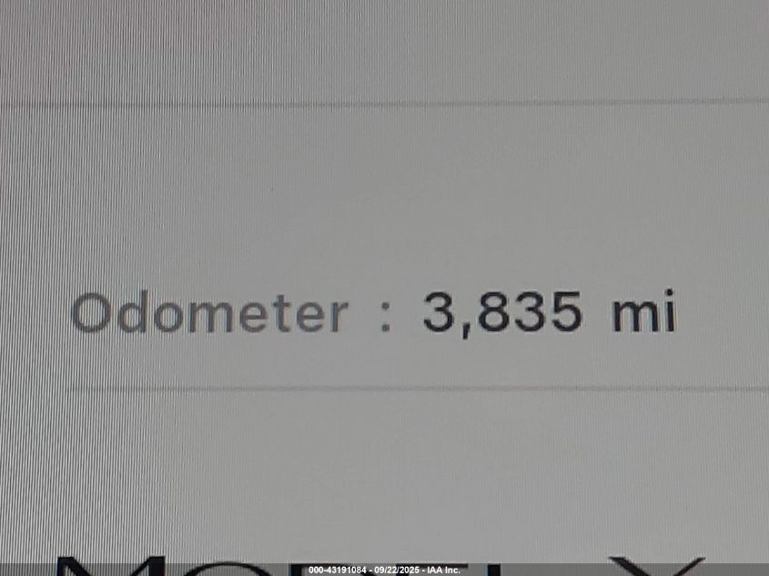 2026 Tesla Model Y Long Range Dual Motor All-Wheel Drive VIN: 7SAYGDED0TA428934 Lot: 43191084