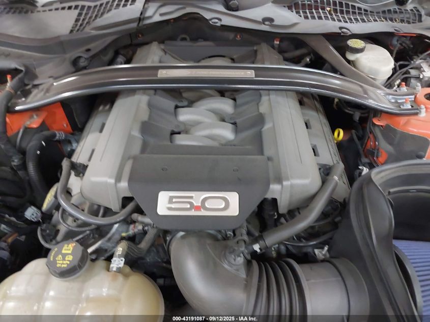 2015 Ford Mustang Gt Premium VIN: 1FA6P8CF3F5356917 Lot: 43191087