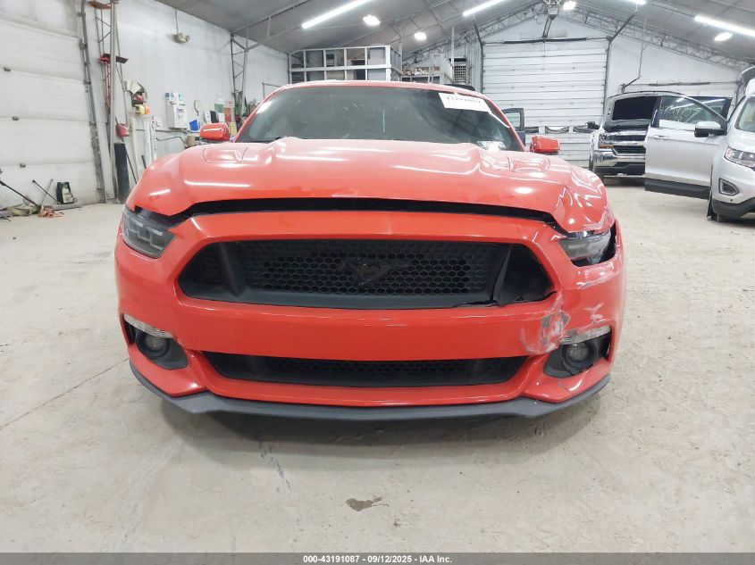 2015 Ford Mustang Gt Premium VIN: 1FA6P8CF3F5356917 Lot: 43191087