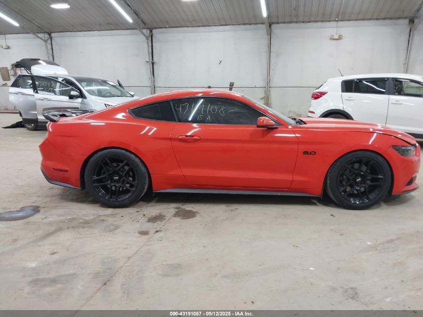 2015 Ford Mustang Gt Premium VIN: 1FA6P8CF3F5356917 Lot: 43191087