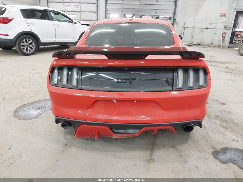 2015 Ford Mustang Gt Premium VIN: 1FA6P8CF3F5356917 Lot: 43191087