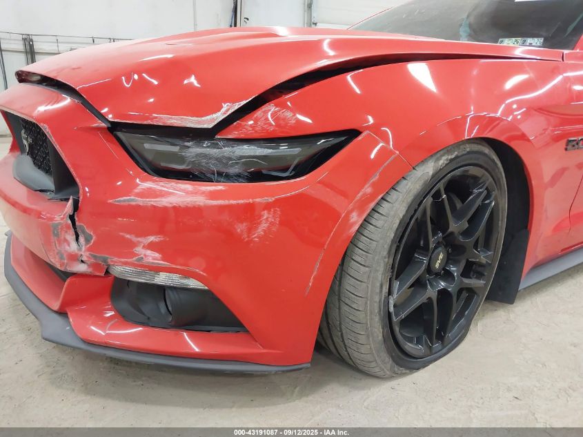 2015 Ford Mustang Gt Premium VIN: 1FA6P8CF3F5356917 Lot: 43191087