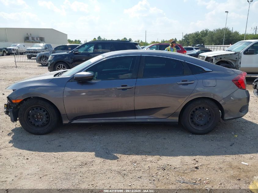 2019 Honda Civic Lx VIN: 19XFC2F66KE005335 Lot: 43191096