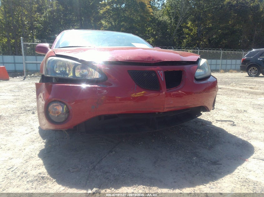 2008 Pontiac Grand Prix VIN: 2G2WP552581149313 Lot: 43191121