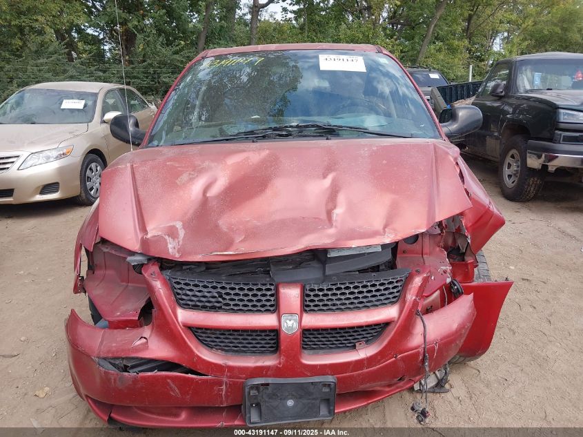 2003 Dodge Caravan Se VIN: 1D4GP25313B221479 Lot: 43191147