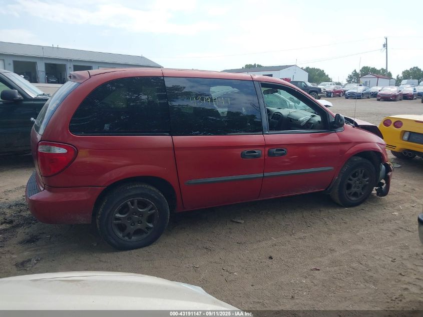 2003 Dodge Caravan Se VIN: 1D4GP25313B221479 Lot: 43191147