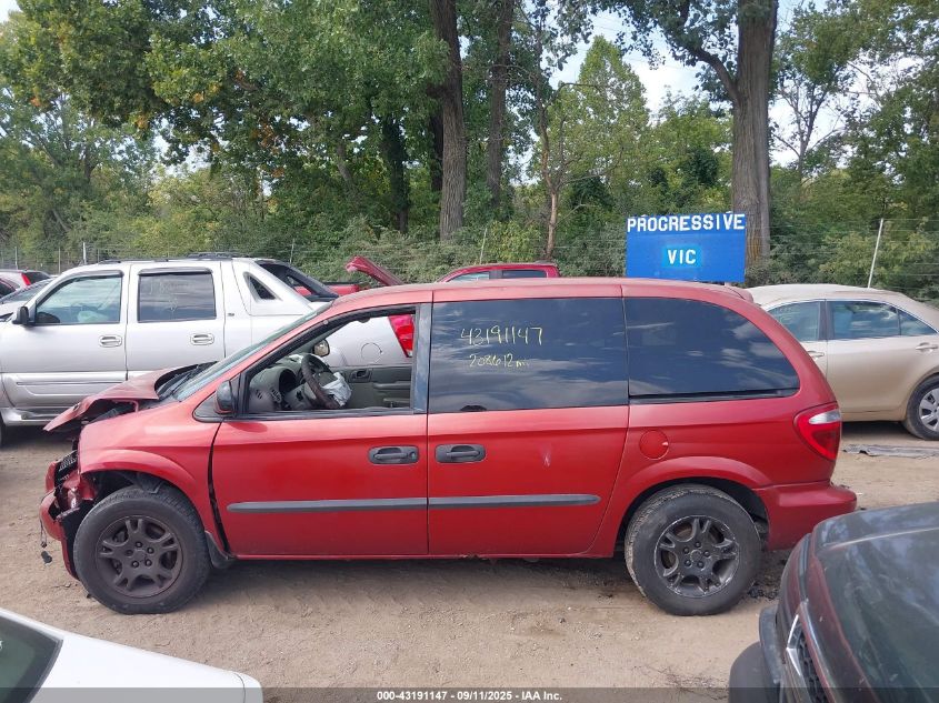 2003 Dodge Caravan Se VIN: 1D4GP25313B221479 Lot: 43191147