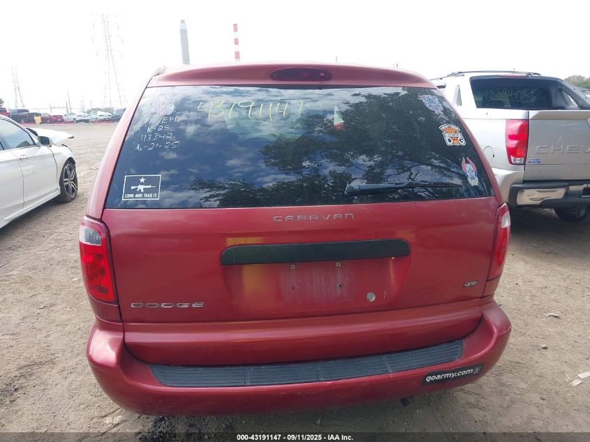 2003 Dodge Caravan Se VIN: 1D4GP25313B221479 Lot: 43191147