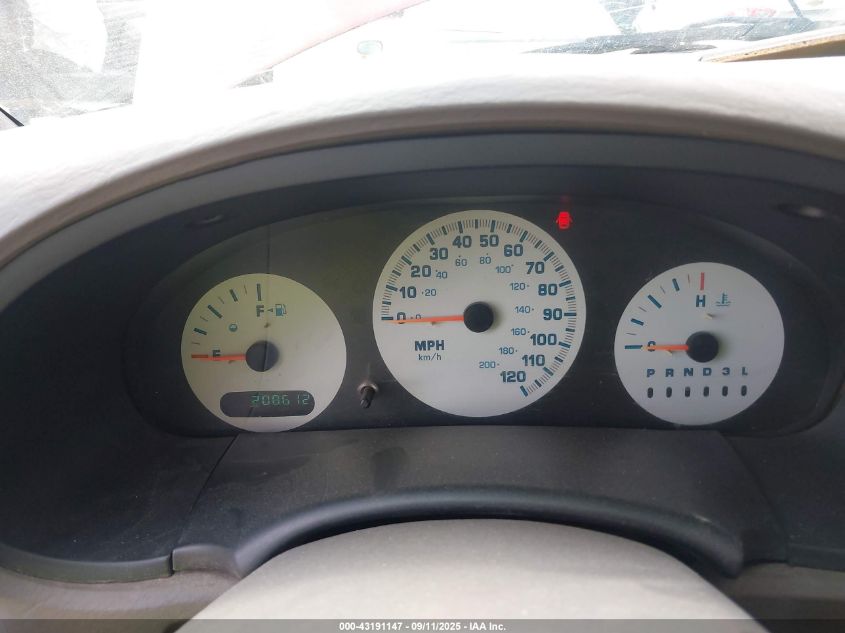 2003 Dodge Caravan Se VIN: 1D4GP25313B221479 Lot: 43191147