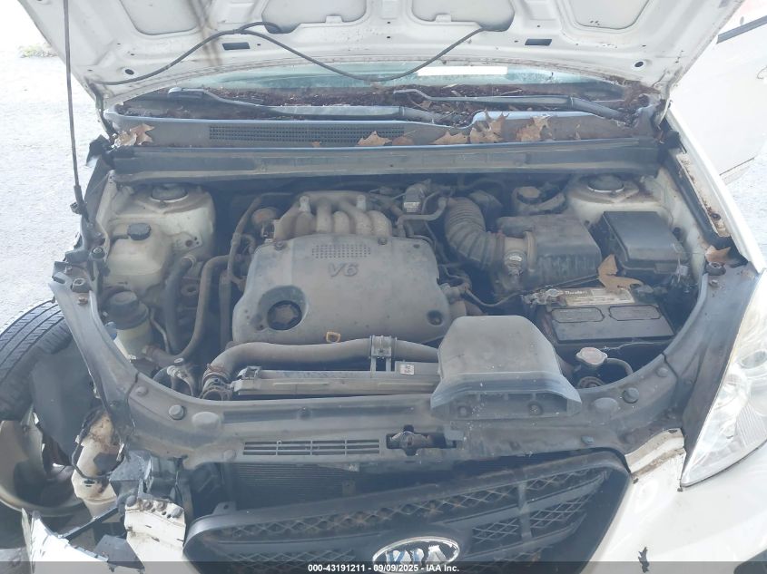 2008 Kia Rondo Lx V6 VIN: KNAFG526787159876 Lot: 43191211