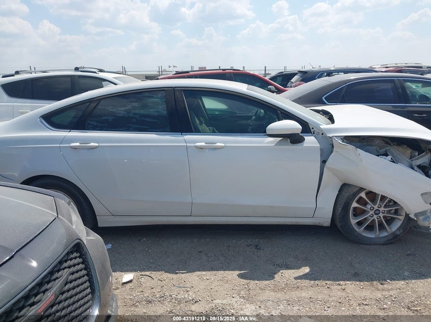 2020 Ford Fusion Se VIN: 3FA6P0H74LR154017 Lot: 43191218