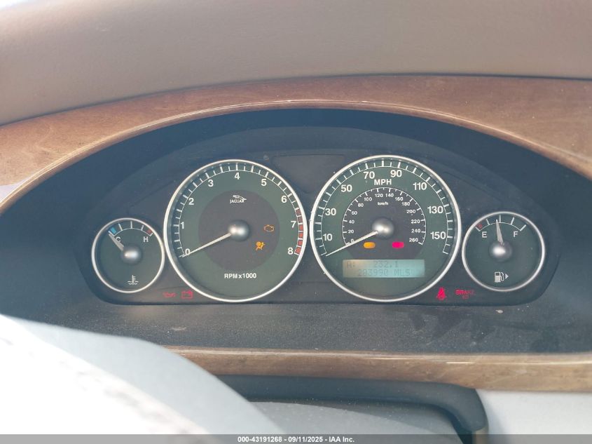 2003 Jaguar X-Type 2.5 VIN: SAJEA51D83XD44497 Lot: 43191268