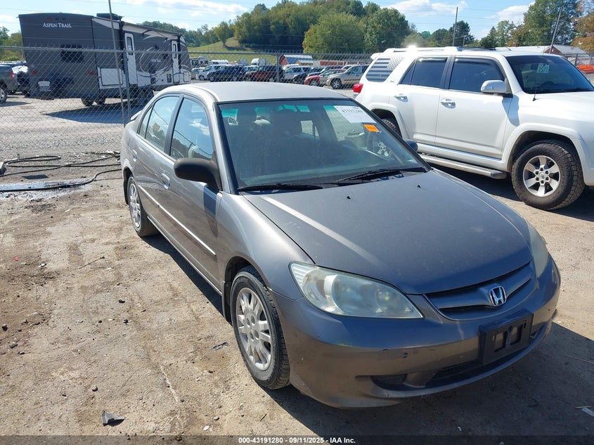 2HGES16625H612223 2005 Honda Civic Lx auction photo 1