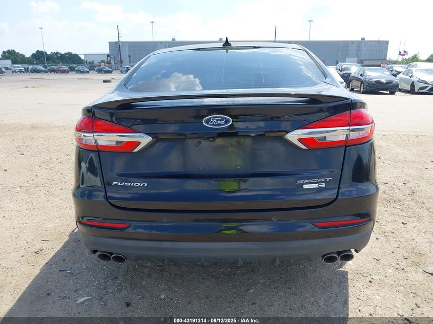 2019 Ford Fusion Sport VIN: 3FA6P0VP5KR285945 Lot: 43191314