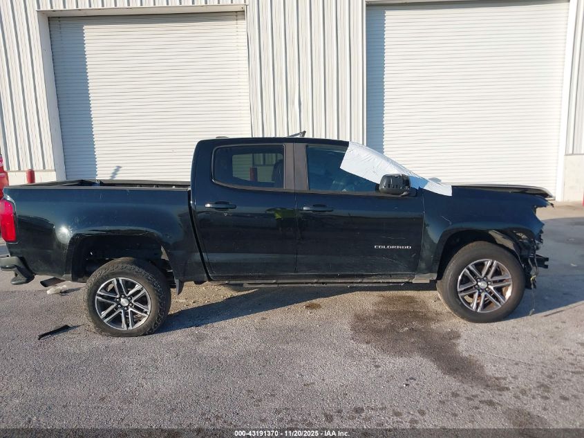 2021 Chevrolet Colorado 2Wd Short Box Wt VIN: 1GCGSBEN5M1210571 Lot: 43191370