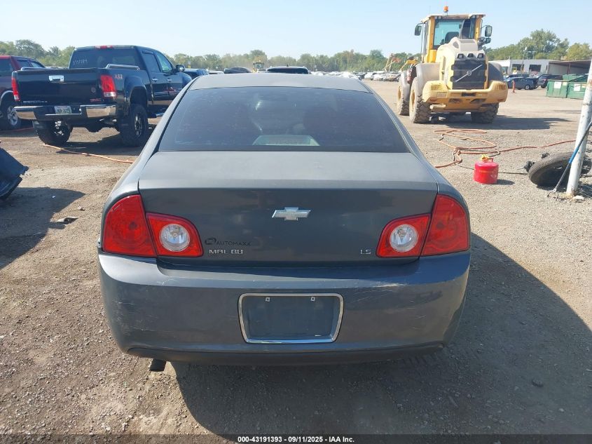2009 Chevrolet Malibu Ls VIN: 1G1ZG57B29F117492 Lot: 43191393
