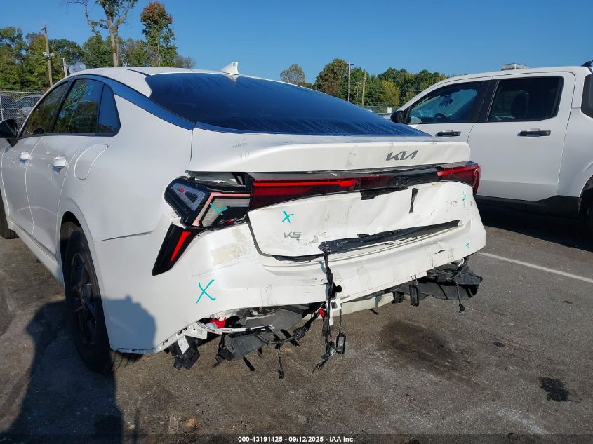 2025 Kia K5 Lxs VIN: KNAG24J7XS5296613 Lot: 43191425
