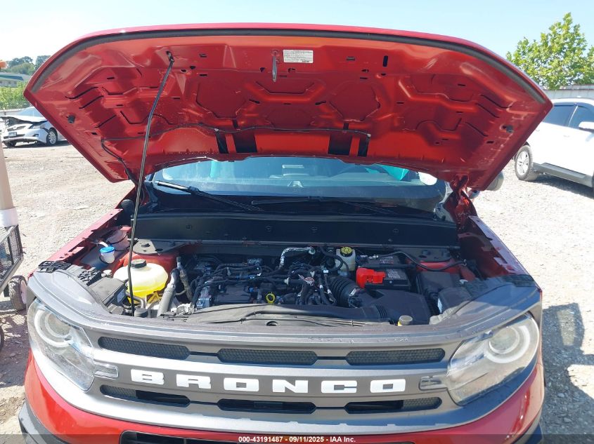 2024 Ford Bronco Sport Big Bend VIN: 3FMCR9B69RRE48092 Lot: 43191487