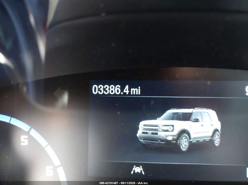 2024 Ford Bronco Sport Big Bend VIN: 3FMCR9B69RRE48092 Lot: 43191487