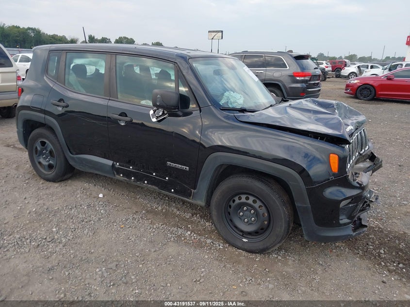 ZACNJAAB7KPK27480 2019 Jeep Renegade Sport Fwd auction photo 1