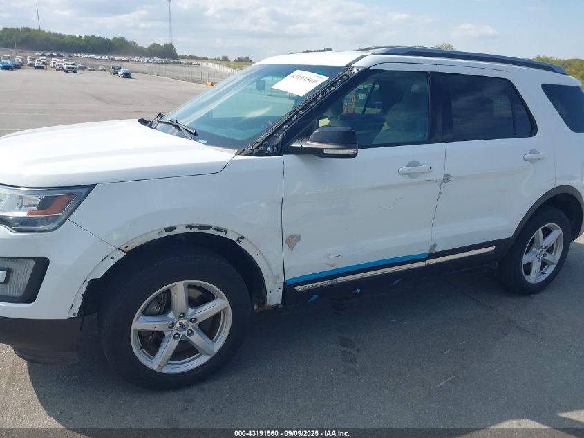 2016 Ford Explorer Xlt VIN: 1FM5K8D83GGB37297 Lot: 43191560