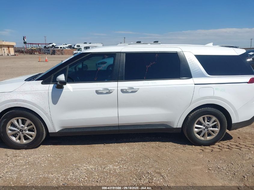 2022 Kia Carnival Mpv Lx Seat Package VIN: KNDNB4H36N6114501 Lot: 43191586