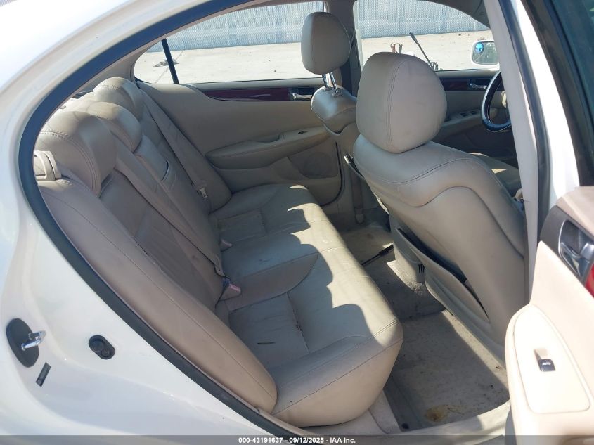 2004 Lexus Es 330 VIN: JTHBA30G540014551 Lot: 43191637