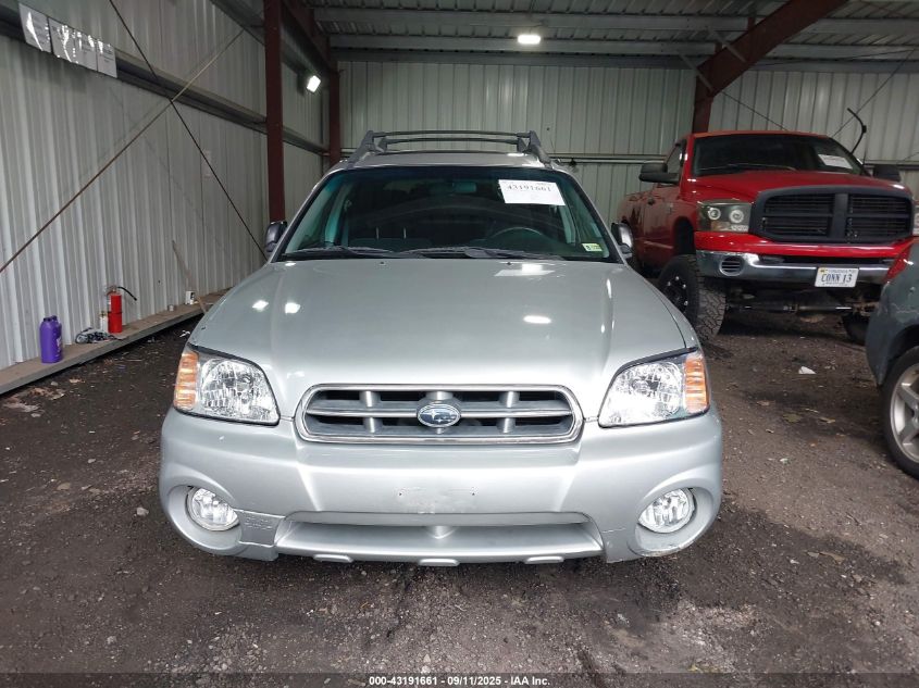 2003 Subaru Baja Sport VIN: 4S4BT62C537110625 Lot: 43191661