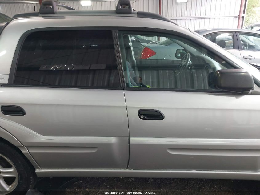 2003 Subaru Baja Sport VIN: 4S4BT62C537110625 Lot: 43191661