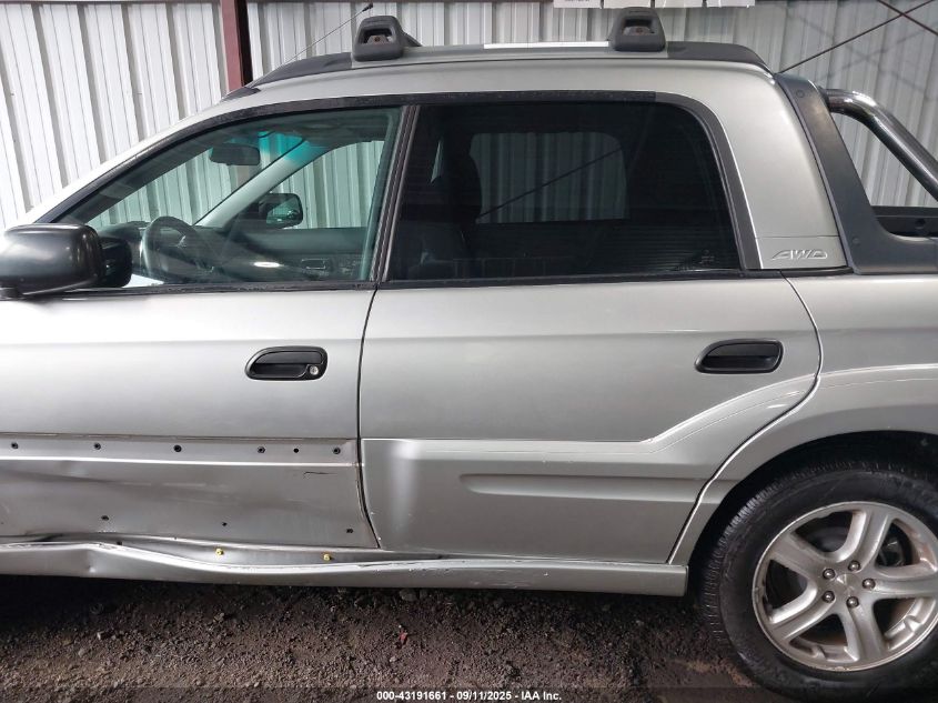 2003 Subaru Baja Sport VIN: 4S4BT62C537110625 Lot: 43191661