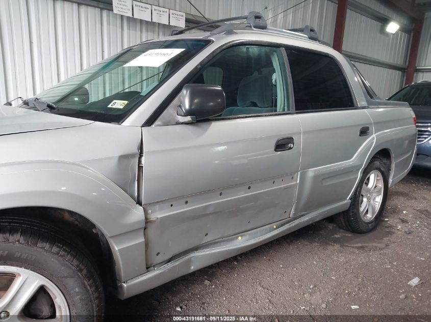 2003 Subaru Baja Sport VIN: 4S4BT62C537110625 Lot: 43191661