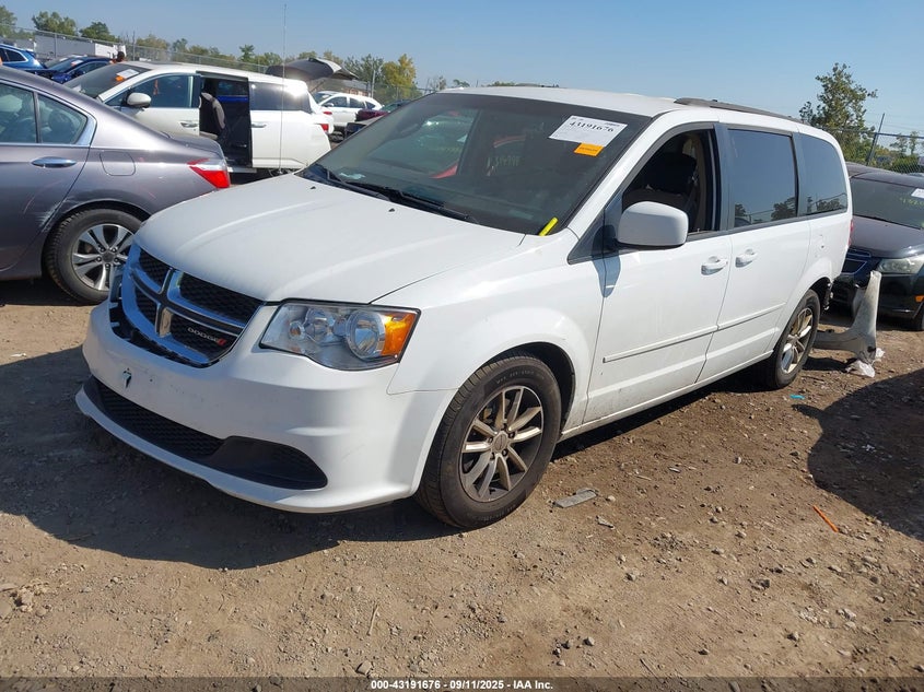 2016 DODGE GRAND CARAVAN SXT - 2C4RDGCG6GR328570