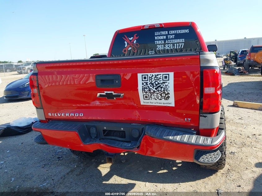 2017 Chevrolet Silverado 1500 2Lt VIN: 3GCUKREC4HG119020 Lot: 43191705