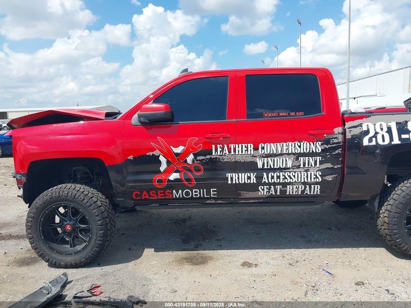 2017 Chevrolet Silverado 1500 2Lt VIN: 3GCUKREC4HG119020 Lot: 43191705