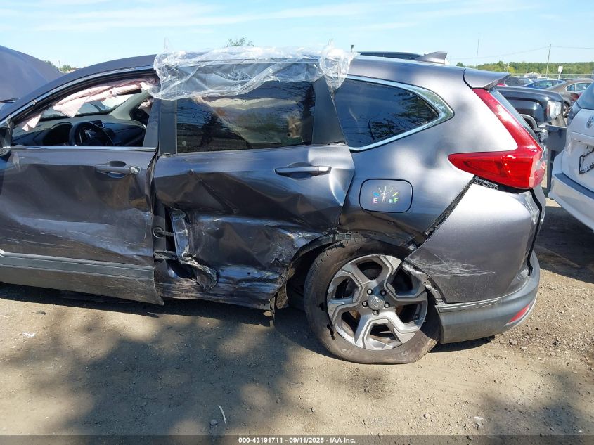 2018 Honda Cr-V Ex VIN: 2HKRW2H51JH640482 Lot: 43191711