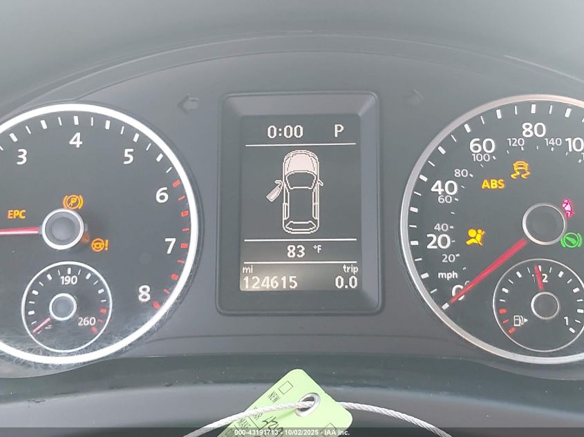 2016 Volkswagen Tiguan S VIN: WVGAV7AX3GW547180 Lot: 43191713