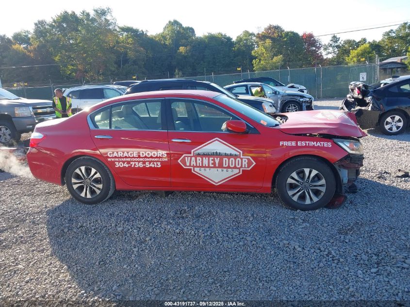 2015 Honda Accord Lx VIN: 1HGCR2F39FA269280 Lot: 43191737
