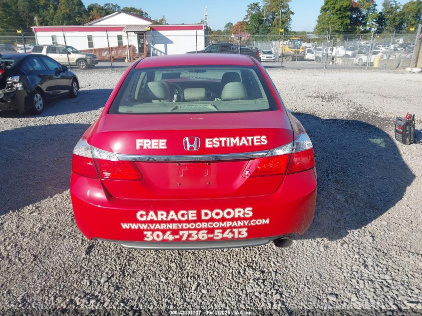 2015 Honda Accord Lx VIN: 1HGCR2F39FA269280 Lot: 43191737