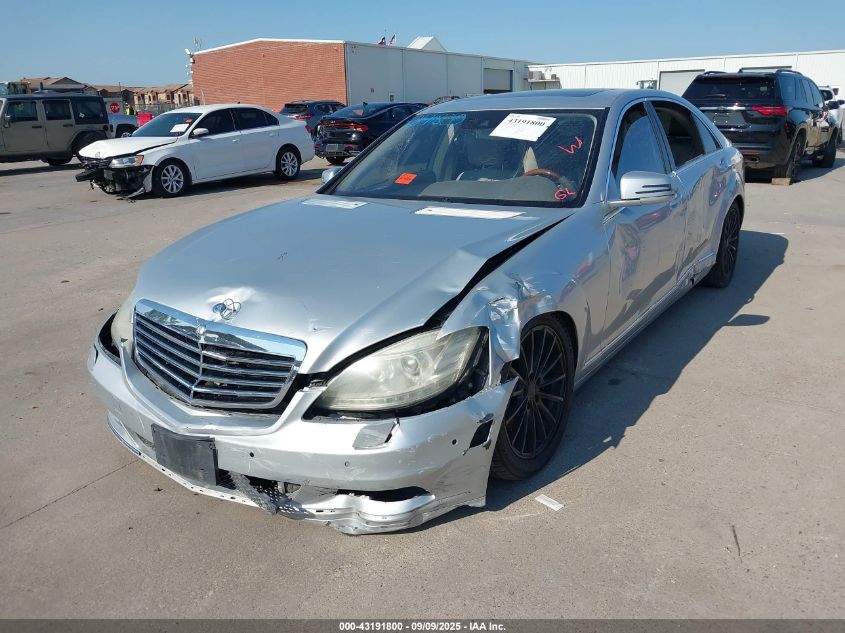 2010 Mercedes-Benz S 550 VIN: WDDNG7BB6AA332826 Lot: 43191800