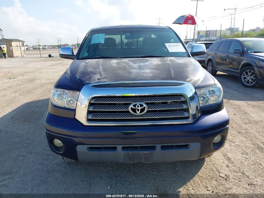 2008 Toyota Tundra Limited 5.7L V8 VIN: 5TBBV58118S522240 Lot: 43191817