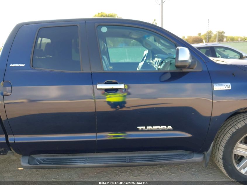 2008 Toyota Tundra Limited 5.7L V8 VIN: 5TBBV58118S522240 Lot: 43191817