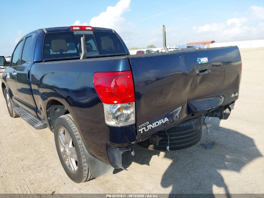 2008 Toyota Tundra Limited 5.7L V8 VIN: 5TBBV58118S522240 Lot: 43191817