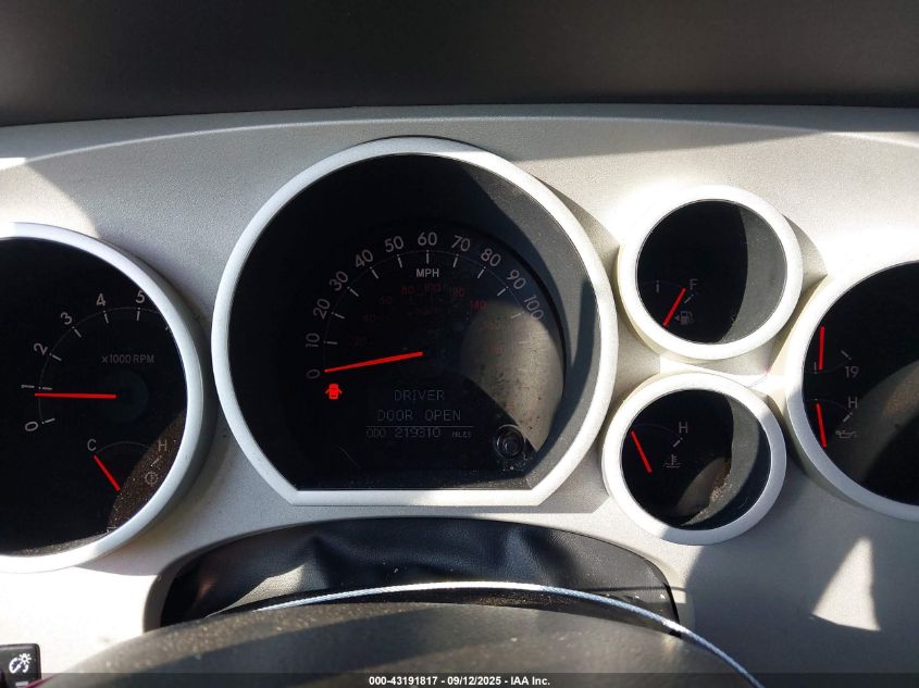 2008 Toyota Tundra Limited 5.7L V8 VIN: 5TBBV58118S522240 Lot: 43191817