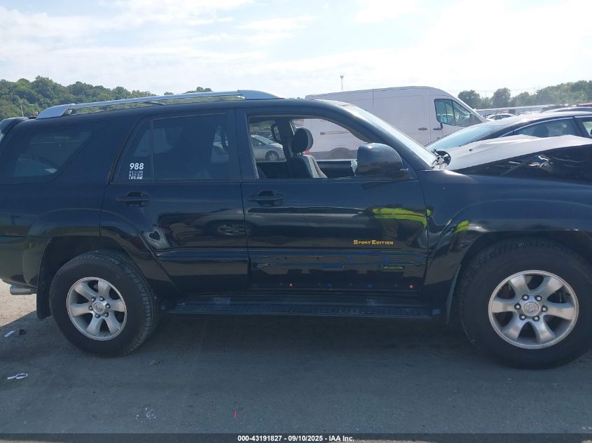 2004 Toyota 4Runner Sr5 Sport V6 VIN: JTEBU14R248017672 Lot: 43191827