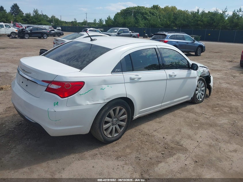 1C3CCBBB9CN288370 2012 CHRYSLER 200 photo no. 4