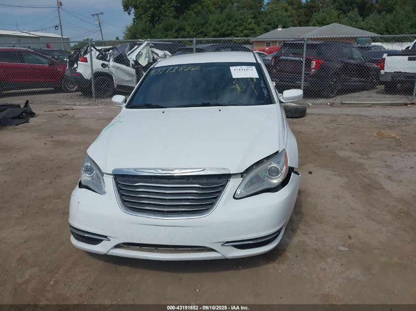 2012 Chrysler 200 Touring VIN: 1C3CCBBB9CN288370 Lot: 43191852
