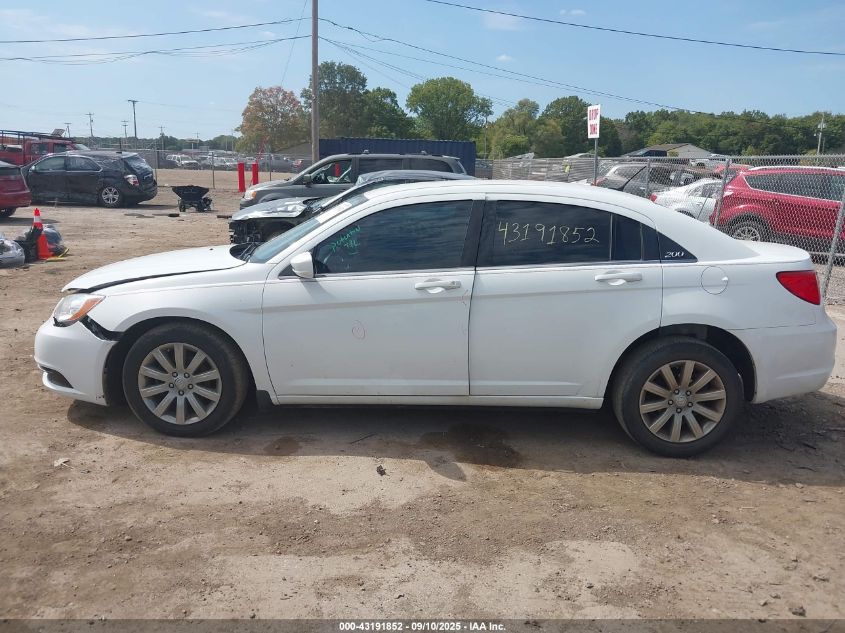 2012 Chrysler 200 Touring VIN: 1C3CCBBB9CN288370 Lot: 43191852