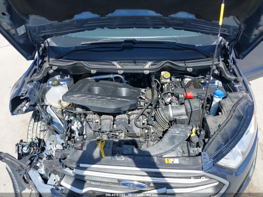 2022 Ford Ecosport Se VIN: MAJ6S3GL9NC475843 Lot: 43191868